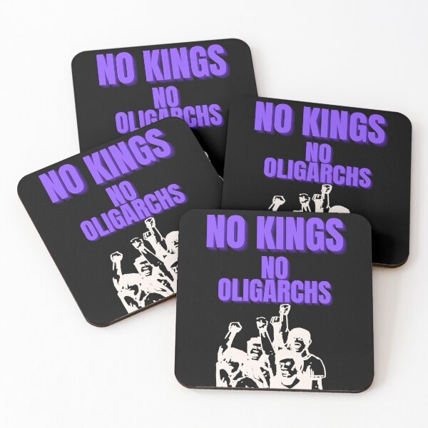 Item preview, no kings no oligarchs designed and sold by TEEJAMBOREE.