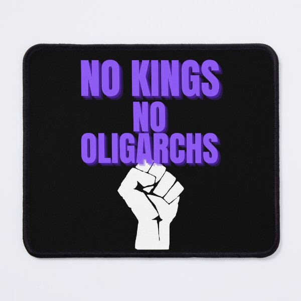 Item preview, no kings no oligarchs designed and sold by TEEJAMBOREE.