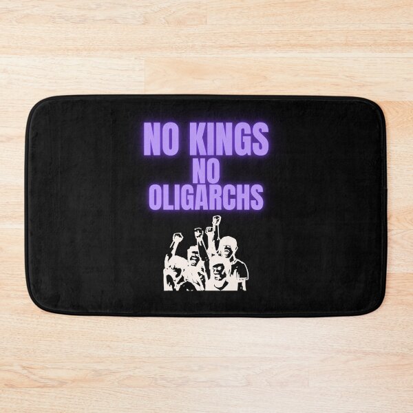 Item preview, no kings no oligarchs designed and sold by TEEJAMBOREE.