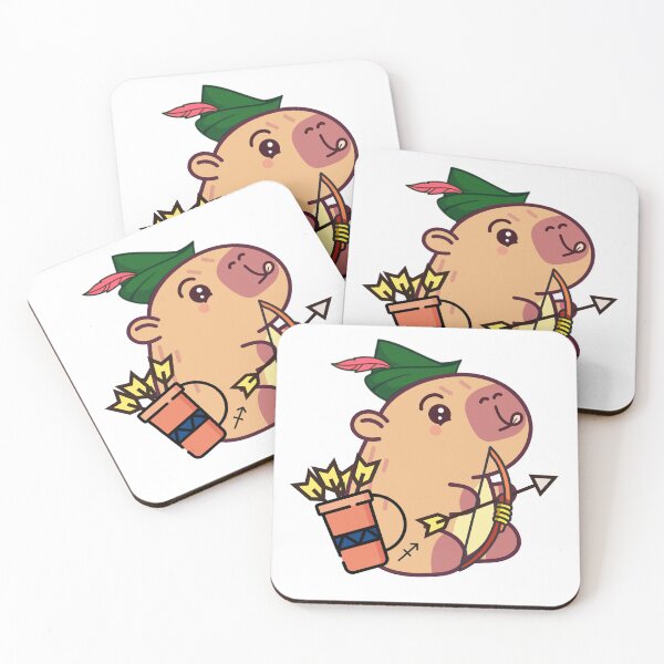 Item preview, CapiTarius – Sagittarius Zodiac Capybara designed and sold by ZdunekDesign.