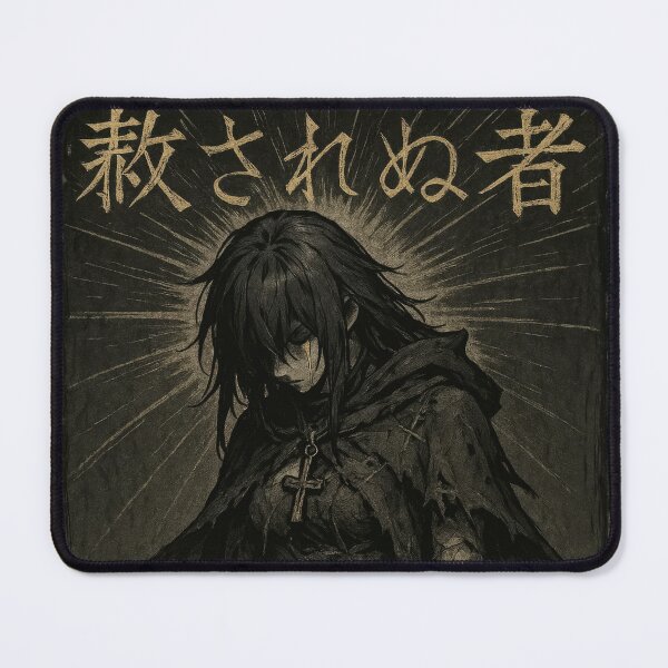 Item preview, The Unredeemed – Gothic Anime Warrior in Tattered Vestments designed and sold by Hirvipelto.