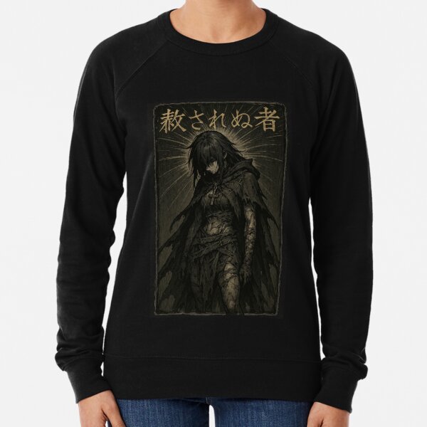 Item preview, The Unredeemed – Gothic Anime Warrior in Tattered Vestments designed and sold by Hirvipelto.