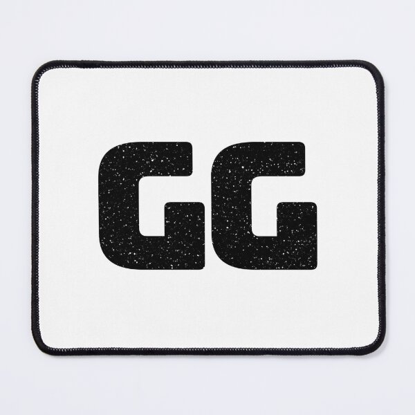 Item preview, GG - Good Game in Big Bold Minimal Gritty designed and sold by Memes N Lore .