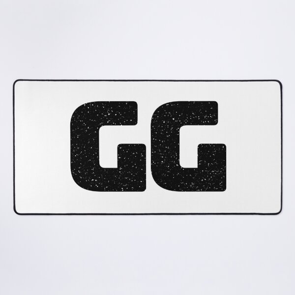 Item preview, GG - Good Game in Big Bold Minimal Gritty designed and sold by Memes N Lore .