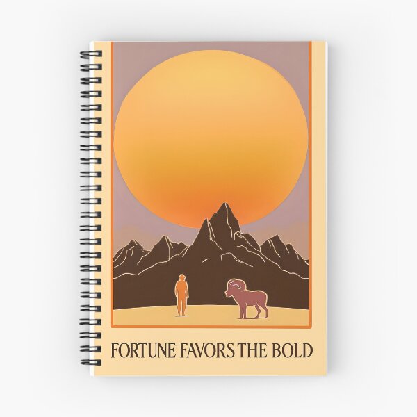 Item preview, Fortune Favors the Bold designed and sold by isthispopart.