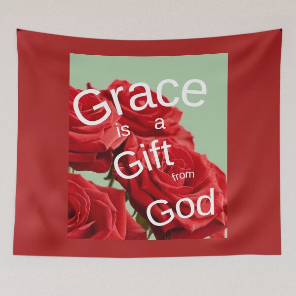 Artikelvorschau, Gnade ist ein Geschenk Gottes entworfen und verkauft von Daily Bible Quotes.