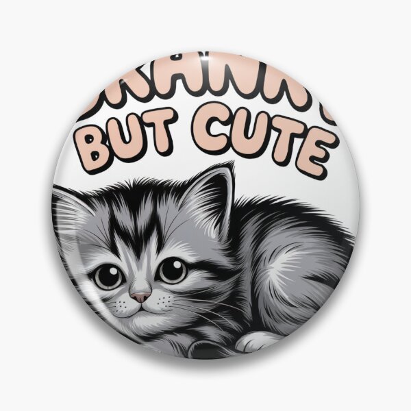 Item preview, Copy of Cranky But Cute Grumpy Cat Funny Kitten Illustration designed and sold by rfudge.