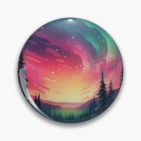 Artikelvorschau, Aurora Borealis Splendor entworfen und verkauft von DrawnThreads.