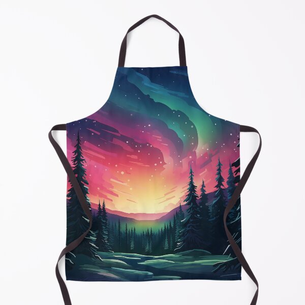 Aperçu de l'œuvre Aurora Borealis Splendor créée et vendue par DrawnThreads.