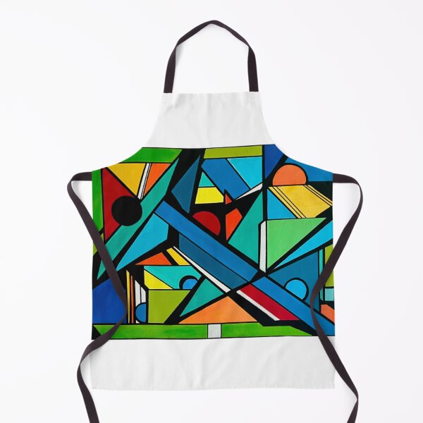 Item preview, Bright and Bold Geometric Painting designed and sold by art-by-Frankie.