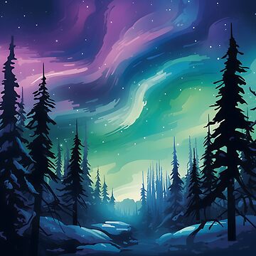 Vorschaubild zum Design Aurora Borealis Symphony von DrawnThreads