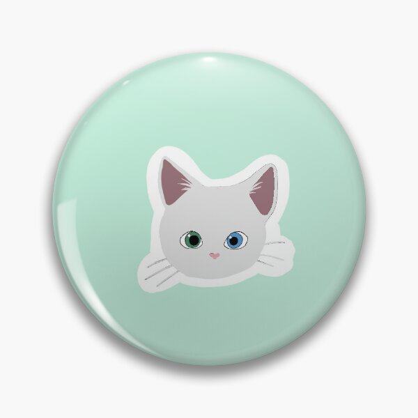 Item preview, white cat (odd eyed) designed and sold by findyourcat59.