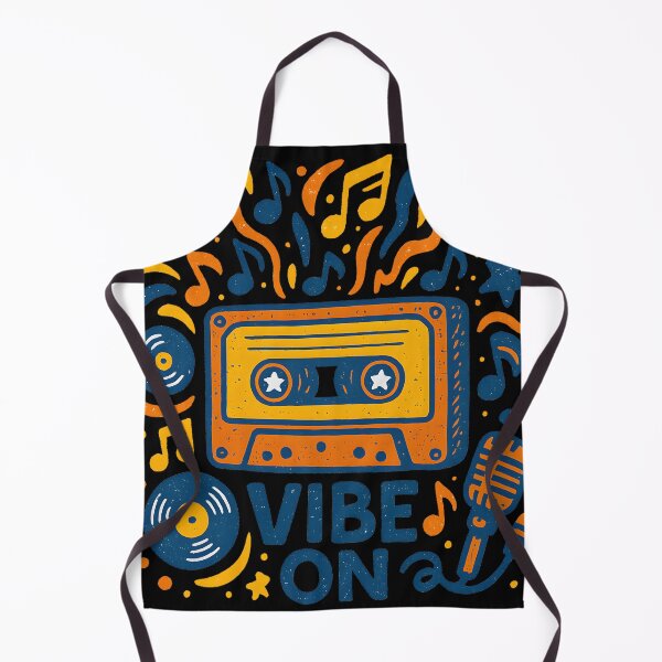 Item preview, Retro Cassette “Vibe On” Design designed and sold by MysticArtisan.