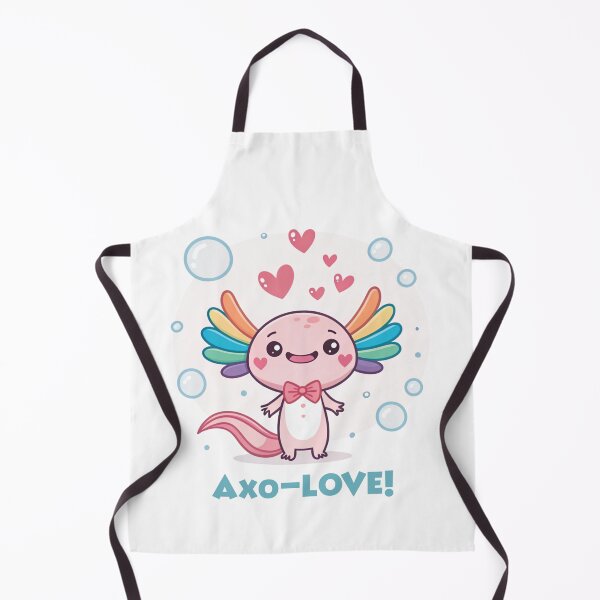 Item preview, Cute Axolotl "Axo-LOVE!" Rainbow Pride Design   designed and sold by asliberry.