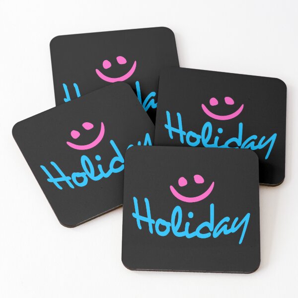 Item preview, Holiday Smiling Face Travel Vacation Fun Saying designed and sold by shirt-o-mat.