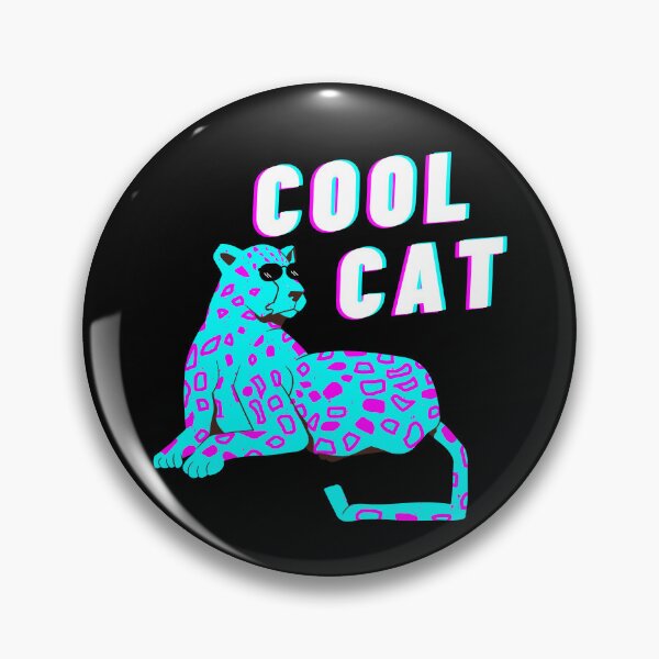 Item preview, Cool Cat With Sunglasses Square Design designed and sold by CarefulCreation.