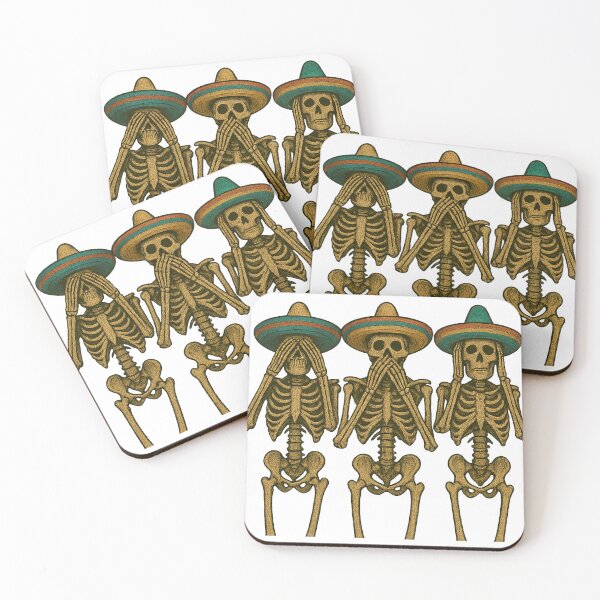 Item preview, Mariachi Band Skeleton designed and sold by Kunst-Shirt.