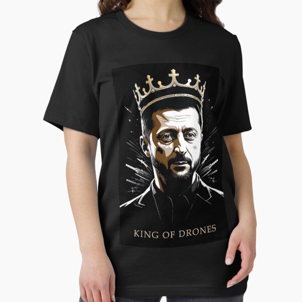 Item preview, Operation Spider’s Web Tribute, Zelensky King of Drones, Ukraine Drone Strike Victory Shirt, Support Ukraine Tee designed and sold by NatashaSokolova.