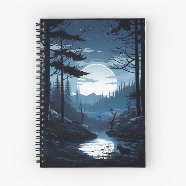 Item preview, Silent Forest Retreat designed and sold by DrawnThreads.