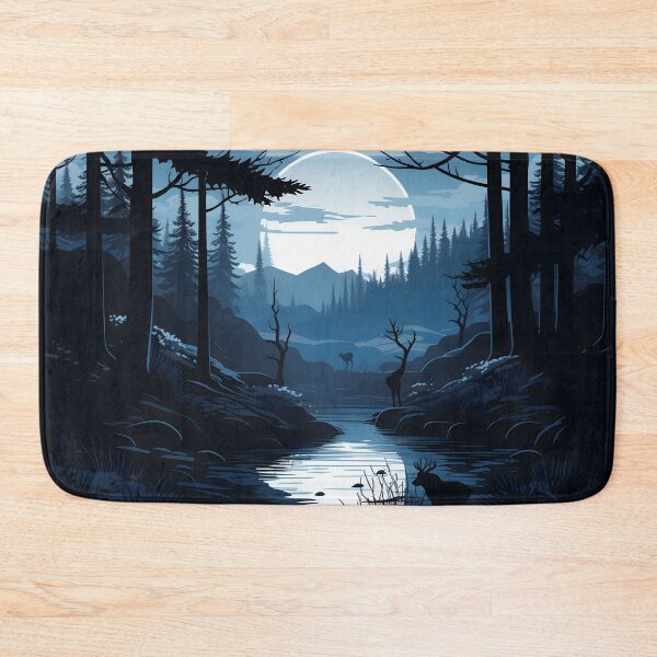 Item preview, Silent Forest Retreat designed and sold by DrawnThreads.