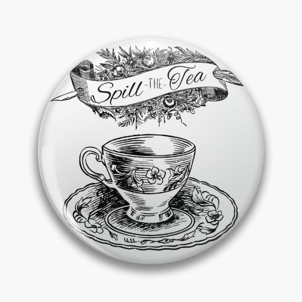 Item preview, Spill the Tea Regencycore Gossip  designed and sold by Night Bloom Designs.