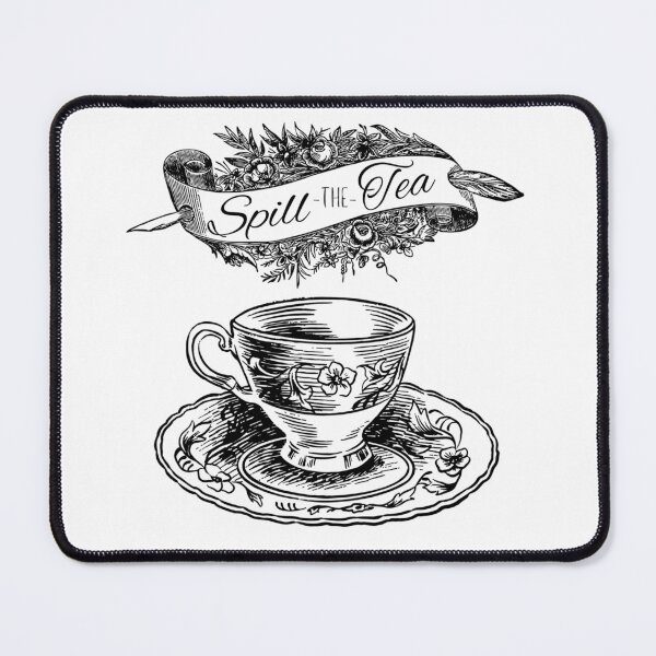 Item preview, Spill the Tea Regencycore Gossip  designed and sold by Night Bloom Designs.
