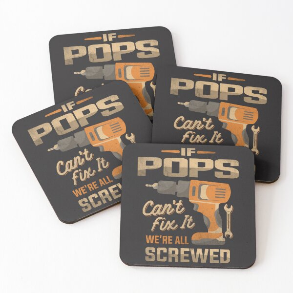Item preview, If Pops Can't Fix It We're All Screwed Dad Grandpa designed and sold by cidolopez.