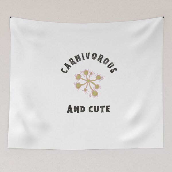 Item preview, Carnivorous and Cute | Sundew Drosera Rotundifolia | Carnivorous Plants designed and sold by Scrappy Gardeners.