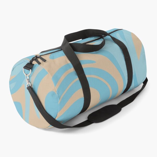 Item preview, Aqua and Tan Artistic Swirl Pattern designed and sold by Owcomm.