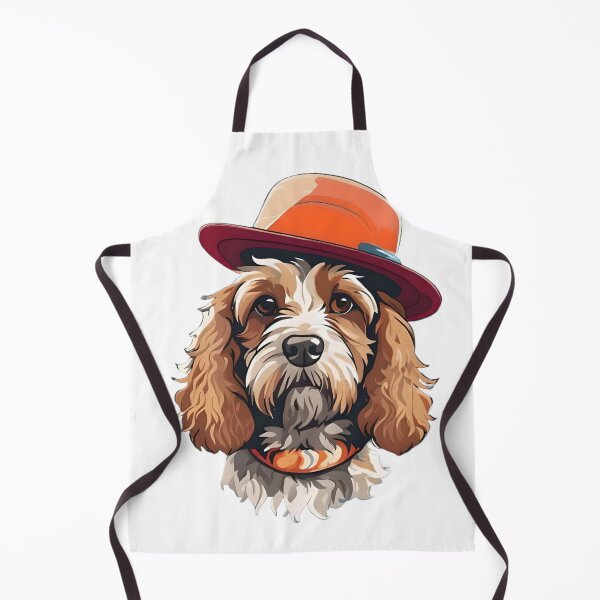 Item preview, Cockapoo With Hat - DogwifHat designed and sold by DigitaledbyTailor.