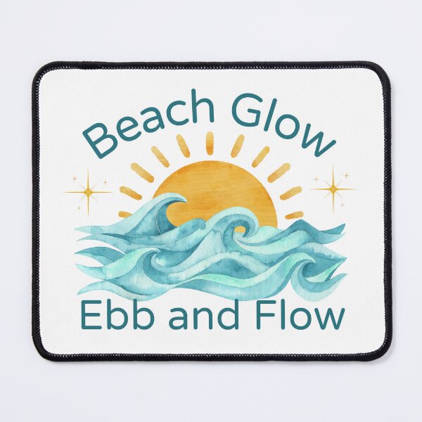 Item preview, Beach Glow Ebb And Flow Summer Quote designed and sold by Got2BSnazzy.