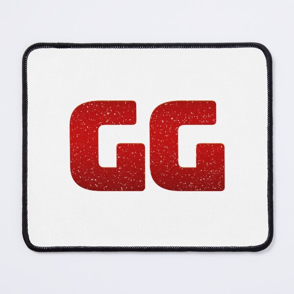 Item preview, GG - Good Game in Deep Red designed and sold by Memes N Lore .