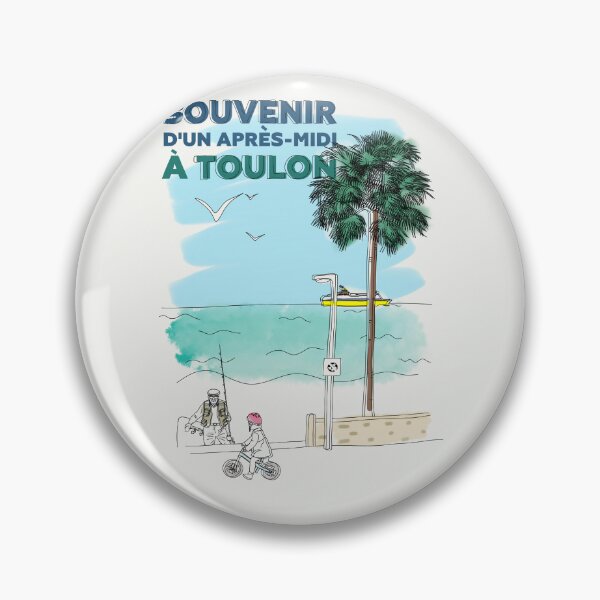 Item preview, Memory of an afternoon in Toulon - Mourillon designed and sold by petiteToulon.