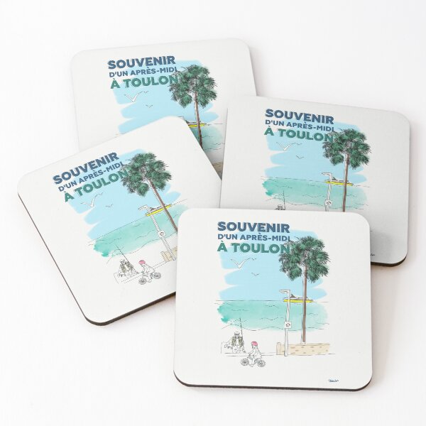 Item preview, Memory of an afternoon in Toulon - Mourillon designed and sold by petiteToulon.