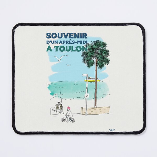 Item preview, Memory of an afternoon in Toulon - Mourillon designed and sold by petiteToulon.