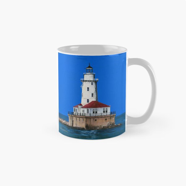 Item preview, Chicago, Illinois, Chicago Harbor Lighthouse, Chicago Cityscapes Series, Decorative Art designed and sold by GalleryTrio.