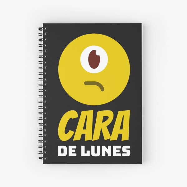 Vista previa del artículo con la obra «Cara de lunes», diseñado y vendido por Zonadeprofes.