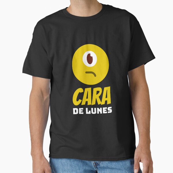 Vista previa del artículo con la obra «Cara de lunes», diseñado y vendido por Zonadeprofes.