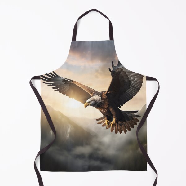 Item preview, Flight of Freedom: A Majestic Eagle's Soaring Wings designed and sold by DrawnThreads.