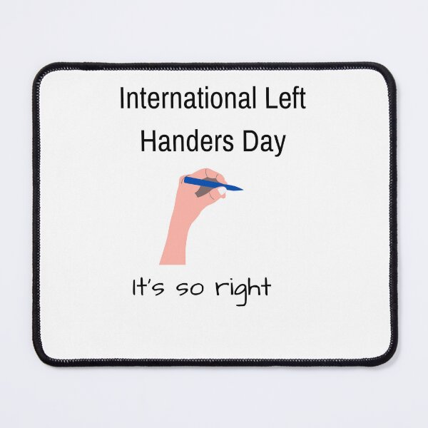 Item preview, International Left Handers Day  designed and sold by Leftyshop.