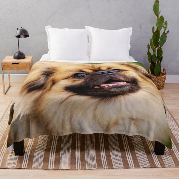 Item preview, Playful Tibetan Spaniel Dog Portrait designed and sold by TheAnimalZ00.