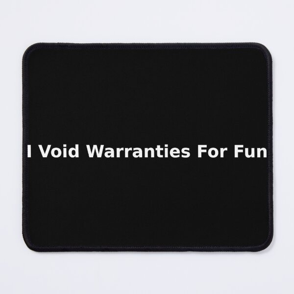 Item preview, I Void Warranties For Fun – Funny Tech Geek Design designed and sold by Nerdnestprints.