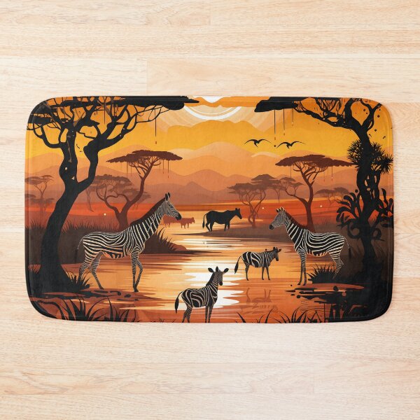 Item preview, African Plains Tranquility designed and sold by DrawnThreads.