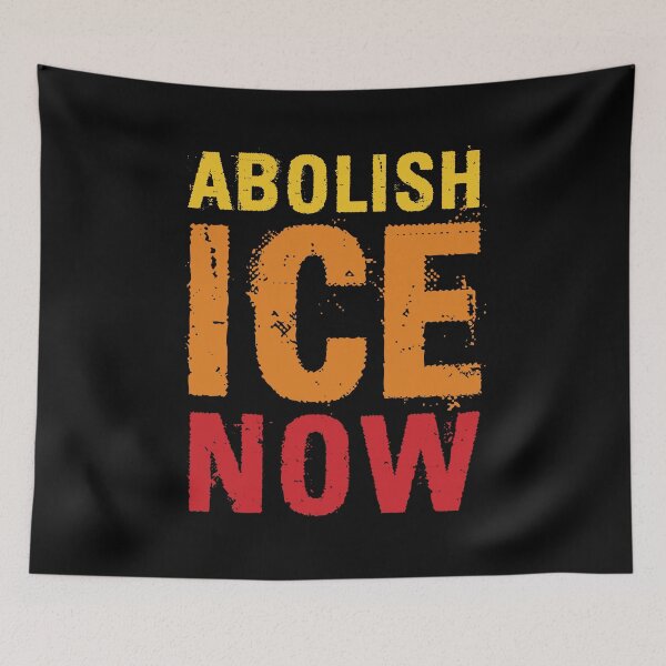 Item preview, Abolish Ice Now designed and sold by thepixelgarden.