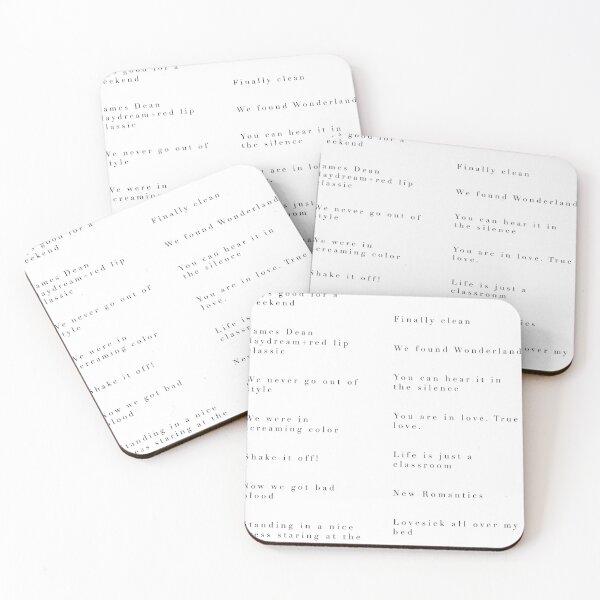Item preview, 1989 lyrics designed and sold by samleigal.