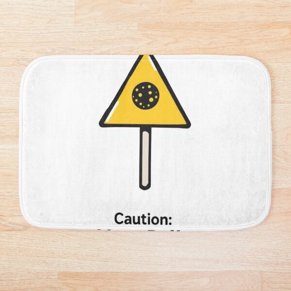 Artikelvorschau, Caution Moss Balls Crossing Sign entworfen und verkauft von jaxyfox.