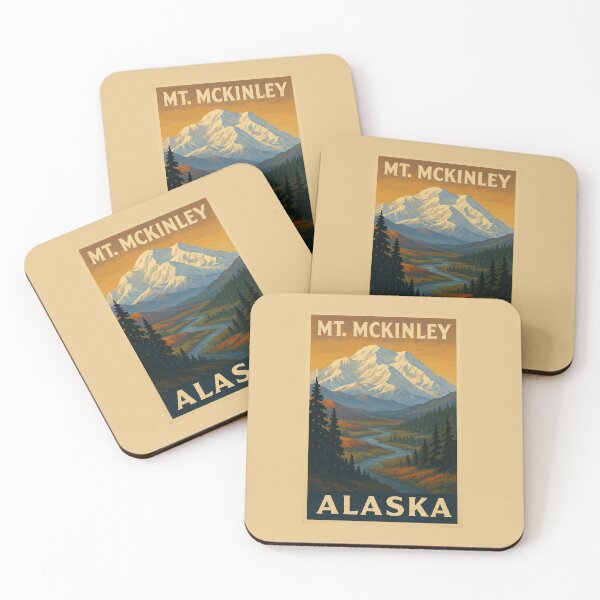 Item preview, Mount McKinley Vintage Travel designed and sold by Rue Market.