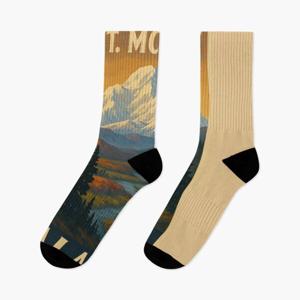 Item preview, Mount McKinley Vintage Travel designed and sold by Rue Market.