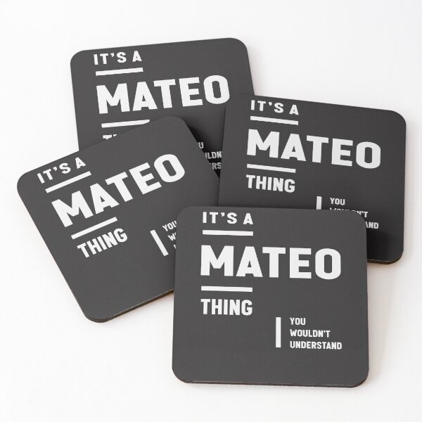 Item preview, Es una cosa de Mateo Nombre gracioso Mateo designed and sold by cidolopez.