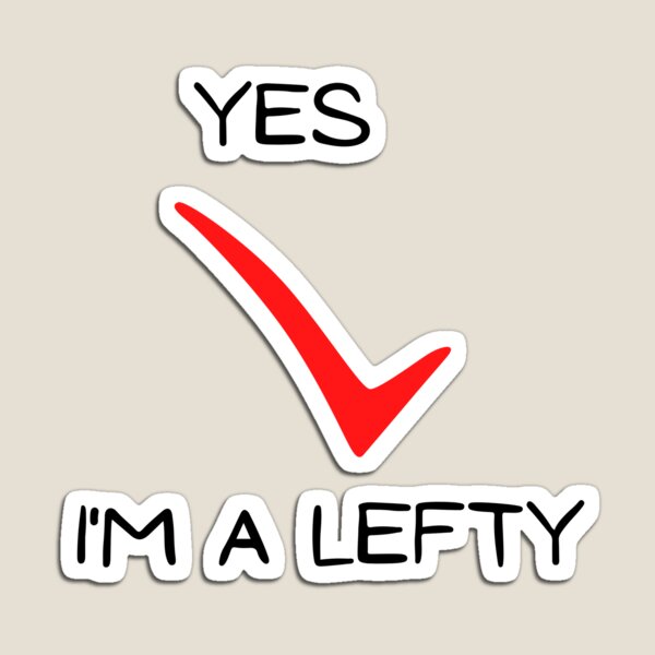 Item preview, Yes I'm A Lefty designed and sold by Leftyshop.